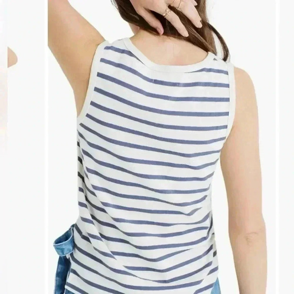 Madewell Fruitsticker Patch Stripe Tank Size S - Picture 4 of 6